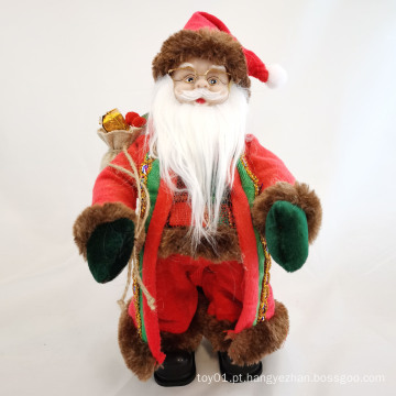 Toys de Papai Noel da dança de 30 cm de canto de 30 cm